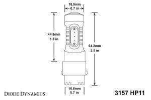 Diode Dynamics - Diode Dynamics Direct replacement for your factory bulb. DD0050P - Image 3
