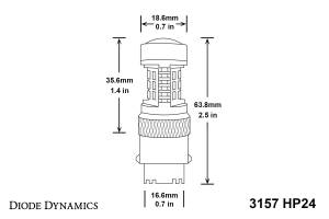Diode Dynamics - Diode Dynamics Direct replacement for your factory bulb. DD0053P - Image 5