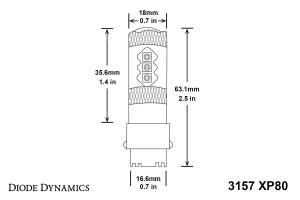 Diode Dynamics - Diode Dynamics Direct replacement for your factory bulb. DD0059P - Image 2
