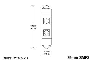 Diode Dynamics - Diode Dynamics Direct replacement for your factory bulb. DD0090P - Image 2