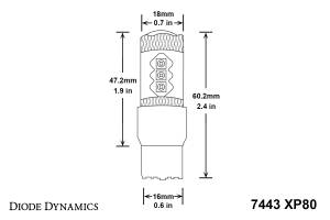 Diode Dynamics - Diode Dynamics Direct replacement for your factory bulb. DD0114P - Image 3