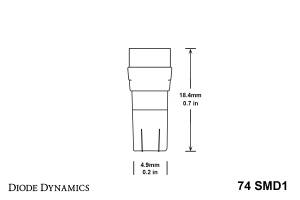 Diode Dynamics - Diode Dynamics Direct replacement for your factory bulb. DD0120S - Image 2