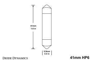 Diode Dynamics - Diode Dynamics Direct replacement for your factory bulb. DD0320S - Image 3