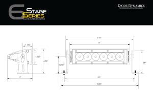 Diode Dynamics - Diode Dynamics Light bar featuring advanced TIR optics for high efficiency and focus. DD5036P - Image 7