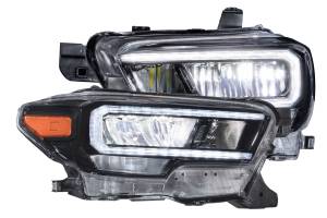 GTR Lighting - Carbide LED Headlights: Toyota Tacoma (16-21) (Pair / Amber Side Marker) - Image 5