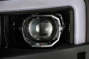AlphaRex - ARex Pro Halogen Headlights: Chevy Silverado HD (15-19) - Jet Black (Set) - Image 6
