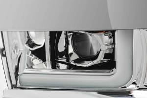 AlphaRex - ARex Pro Halogen Headlights: Chevy Silverado HD (15-19) - Jet Black (Set) - Image 8