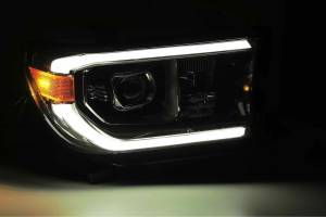 AlphaRex - ARex Luxx LED Headlights: Toyota Tundra (07-13) - Alpha-Black w/o Adj (Set) - Image 10