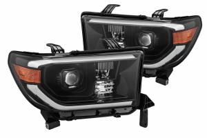 AlphaRex - ARex Luxx LED Headlights: Toyota Tundra (07-13) - Alpha-Black w/o Adj (Set) - Image 4