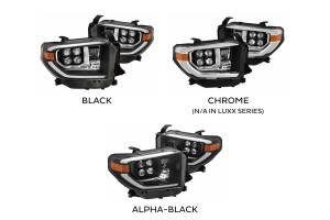 AlphaRex - ARex Nova LED Headlights: Toyota Tundra (14-20) - Alpha-Black (Set) - Image 2