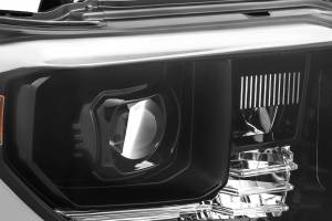 AlphaRex - ARex Luxx LED Headlights: Toyota Tundra (14-20) - Alpha-Black (Set) - Image 7