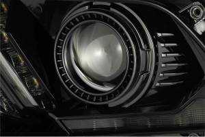 AlphaRex - ARex Pro Halogen Headlights: Ford Mustang (10-12) - Alpha-Black (Set) - Image 6