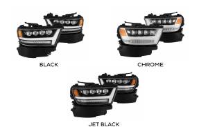 AlphaRex - ARex Nova LED Headlights: Dodge Ram 1500 (19+) - Chrome (Set) - Image 2