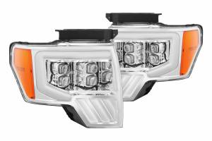 AlphaRex - ARex Nova LED Headlights: Ford F150 (09-14) - Black (Set) - Image 3