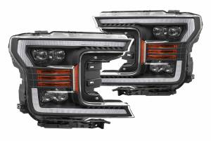 AlphaRex - ARex Nova LED Headlights: Ford F150 (18-19) - Alpha-Black (Set) - Image 4