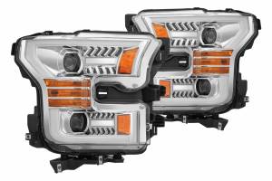 AlphaRex - ARex Pro Halogen Headlights: Ford F150 (15-17) - Black (Set) - Image 3