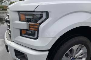 AlphaRex - ARex Pro Halogen Headlights: Ford F150 (15-17) - Black (Set) - Image 8
