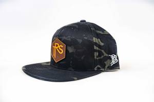 Morimoto - Hat: Black MultiCam w/ Leather TRS Patch - Image 2