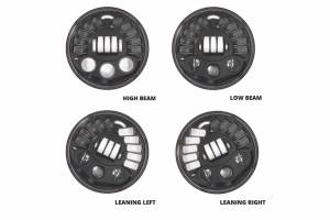 JW Speaker - JW Speaker: 8790A2-12V Adaptive Headlight (Black) Bezel - Image 6