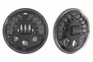 JW Speaker - JW Speaker: 8790A2-12V Adaptive Headlight (Black) Bezel - Image 2