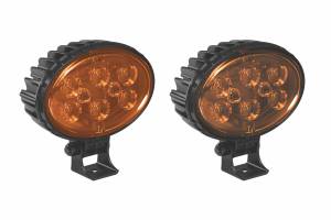 JW Speaker - JW Speaker: 735S-12/32V Lamp (BLACK) Spot Beam w/Harness - Image 2