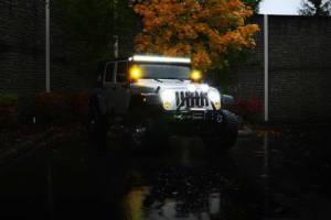 Vision X - Vision X LED Headlights: (Each / 7in Round / Chrome / White Halo) - Image 8