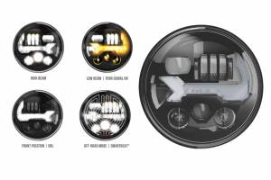 JW Speaker - JW Speaker: EVO J3 (Black) DOT Heated (SET) - Image 6