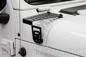 Diode Dynamics - DD Cowl Light Kit: Wrangler JL (Amber / Flood Beam) (1x SS6 Bar) - Image 6