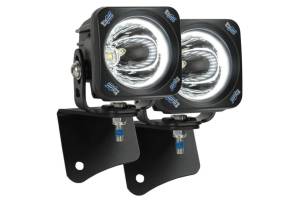 Vision X - Vision X A-Pillar LED Lighting System: Jeep TJ (97-06) (2x 4.5in Optimus Square Pods / 10 Degree Beam) - Image 3