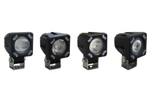 Vision X Solstice Solo LED Pod: (2in / Black / 60 Degree Xtra Wide Beam)