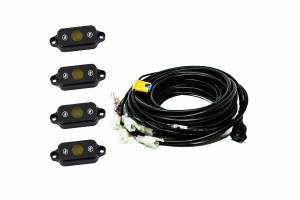 Baja Designs - BD LED Rock Light System: (4 pcs / Amber) - Image 1