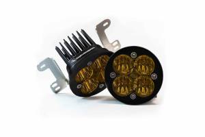 Baja Designs - BD LED Fog Kit: Jeep JK (07-18) (Amber / Squadron SAE-R) - Image 2