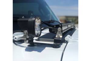 Baja Designs - BD Cowl Light Kit: Jeep Wrangler JL (1x 40in S8 Bar + 2x Squadron Sport) - Image 2