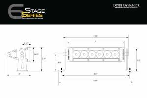 Diode Dynamics - DD Bumper Light Kit: Ford Raptor (17-20) (Amber / Driving Beam) (2x SS12 Bars) - Image 9