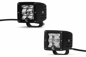 KC HiLiTES - C3 LED; 3in Amber Spot System 12w (set) - Image 2