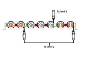 Vision X - Vision X Unite Mounting Bar: 50in (STRAIGHT - FOR 18 PODS W/ HARNESS & HARDWARE) - Image 4