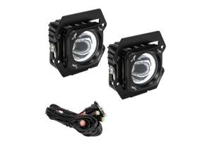Vision X - Vision X LED Fog Light System: Ford Ranger (19+) (2x Optimus Square Pods) - Image 2