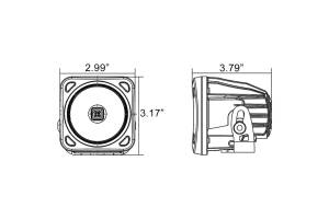 Vision X - Vision X LED Fog Light System: Ford Raptor (17-20) (4x Amber XIL-OPR115 Pods w/ Halo) - Image 6