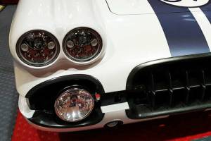 Vision X - Vision X LED Headlights: (Each / 5.75in Round / Chrome / Amber Halo) (Motorcycle Spec) - Image 7