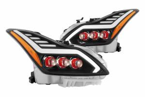 AlphaRex - ARex Nova LED Headlights: Infiniti G37 / Q60 (08-15) - Chrome (Set) - Image 7