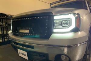 AlphaRex - ARex Pro Halogen Headlights:: GMC Sierra (07-13) - Chrome (Set) - Image 9