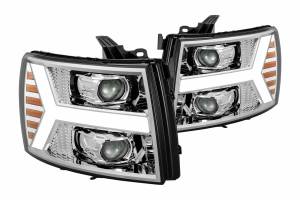 AlphaRex - ARex Pro Halogen Headlights:: Chevy Silverado 1500 (07-13) - Chrome (Set) - Image 3