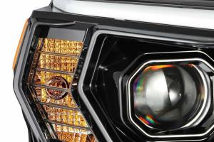 AlphaRex - ARex Pro Halogen Headlights:: Toyota 4Runner (14-20) - Matte Black / Chrome (Set) - Image 8