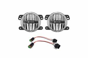 KC HiLiTES - KC Gravity G4 Fogs: Wrangler JL (19+) (Set / Amber / Sahara Bumper) - Image 6
