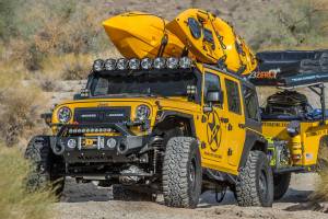 KC HiLiTES - KC Gravity G4 Fogs: Wrangler JL (19+) (Set / Amber / Sahara Bumper) - Image 9