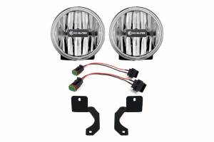 KC HiLiTES - KC Gravity G4 Fogs: Wrangler JL (19+) (Set / Amber / Plastic Bumper) - Image 3