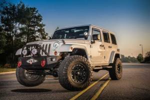 Vision X - Vision X LED Headlights: Jeep Wrangler JK (07-16) (Set / 7in Round / Black / Amber Halo) - Image 7