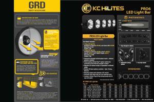 KC HiLiTES - Gravity LED Pro6 Light Bar: 4 Pods (26in / Spot + Flood Beam) - Image 5