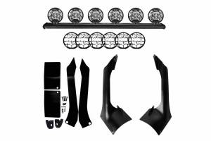 KC HiLiTES - Xross / Slim-Lite LED System: Wrangler JL/JT (6 Lights) - Image 2