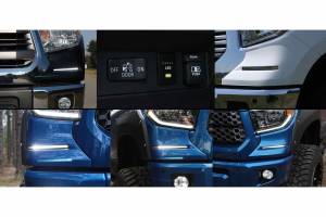Auer Automotive - Auer LED DRL Kit: Tundra (18-20) (Onyx Black) (Halogen Headlights) - Image 8